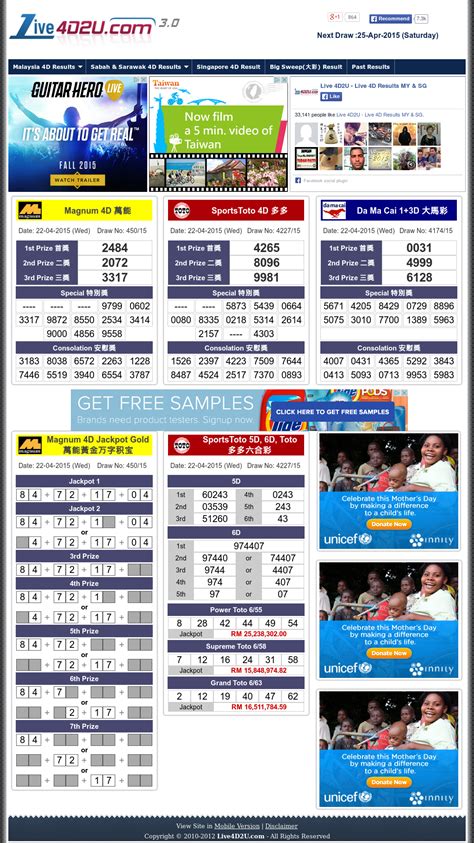 keputusan jaguar 3pm|Live 4D2U Results .